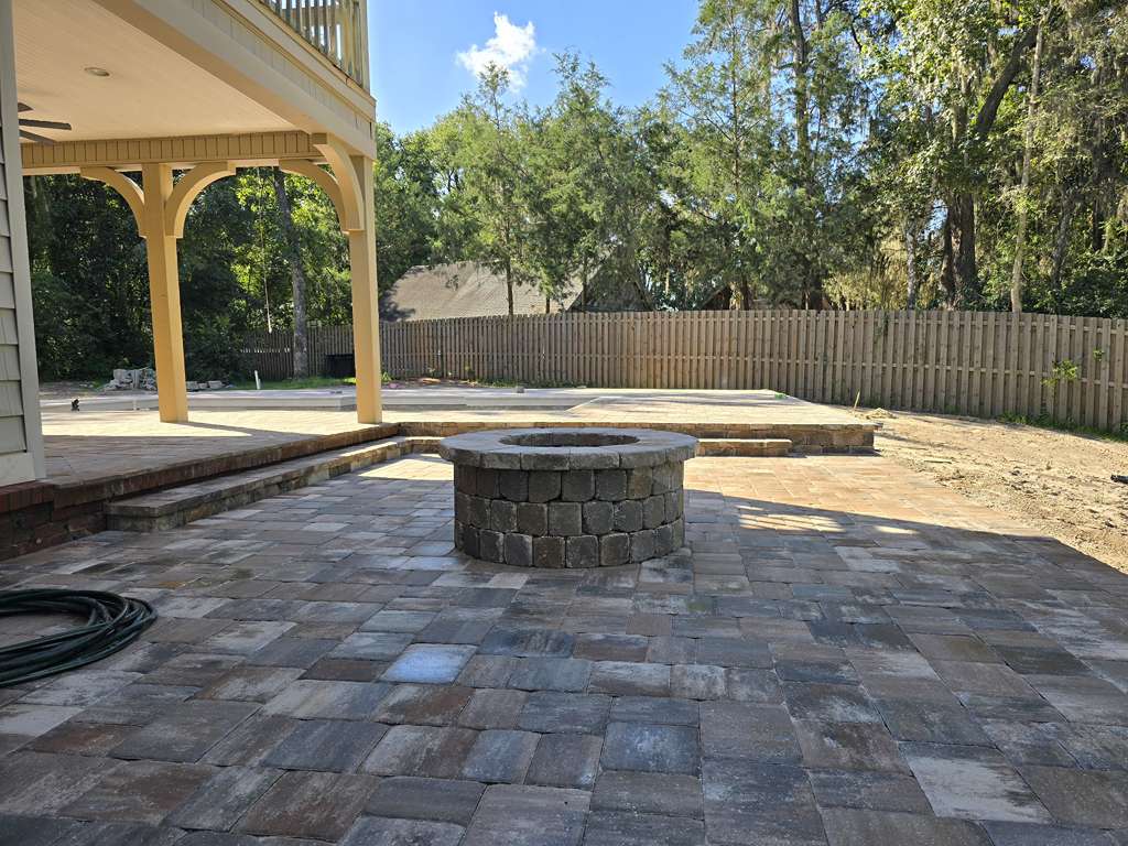 Patio paver installation Jacksonville