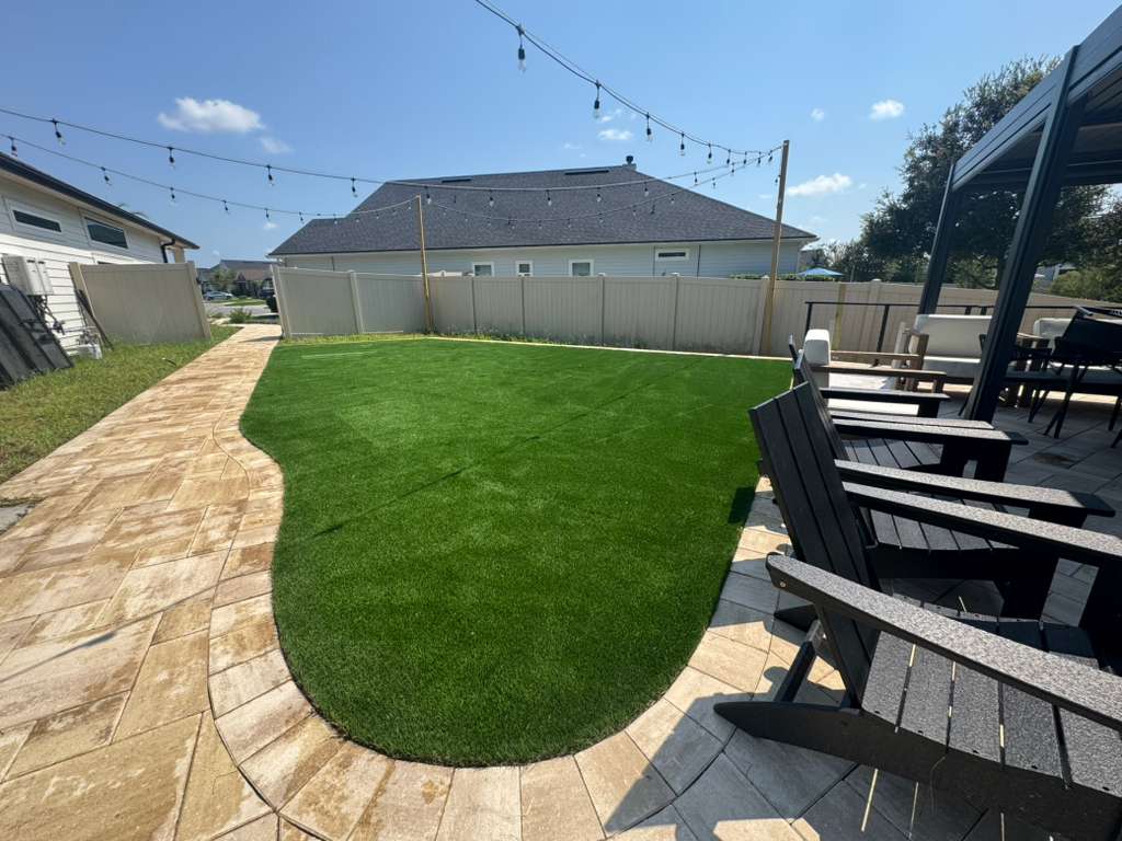 Professional paver installation in Jacksonville