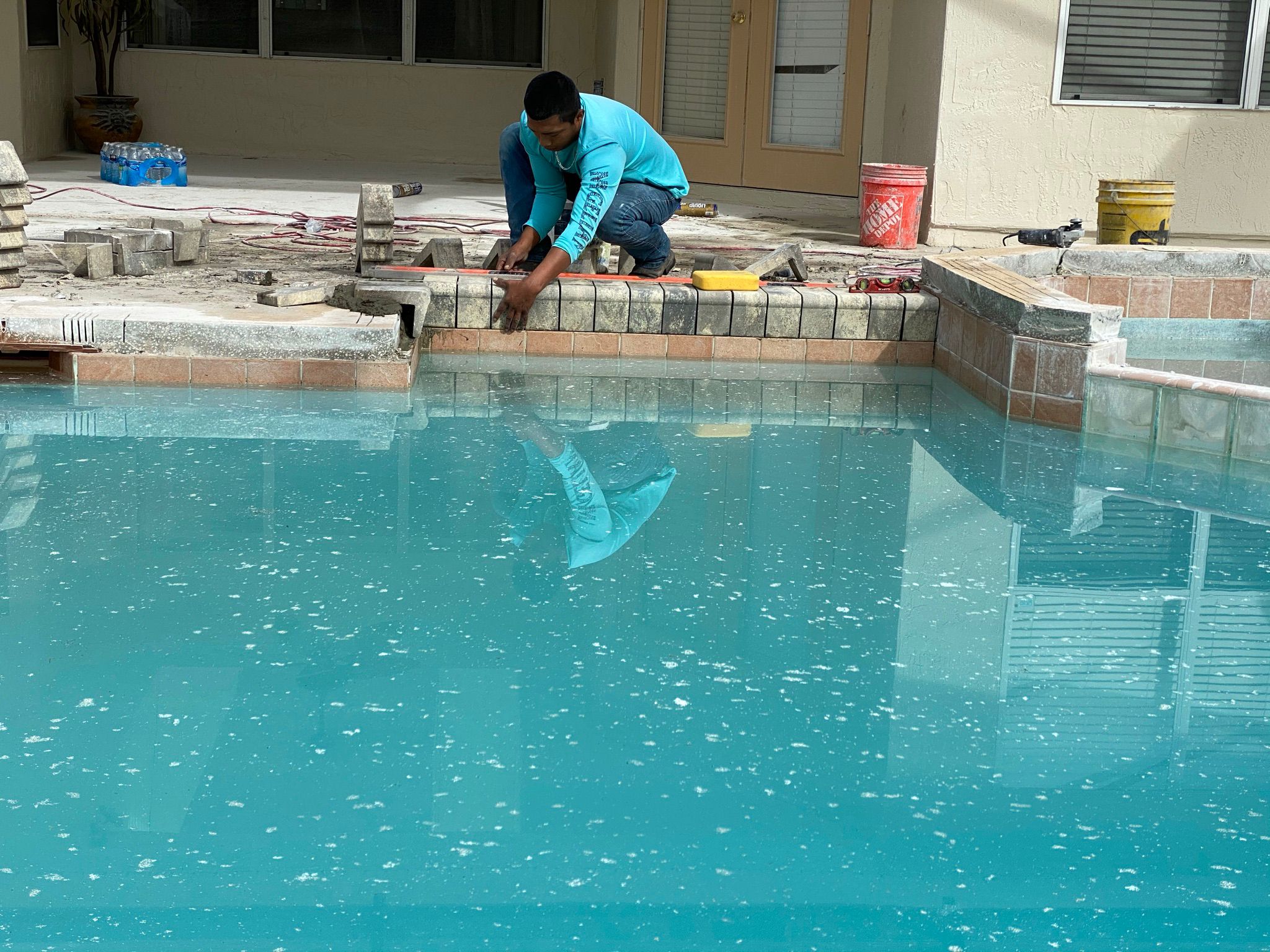 Pool Deck Paver project 6 in Yulee FL